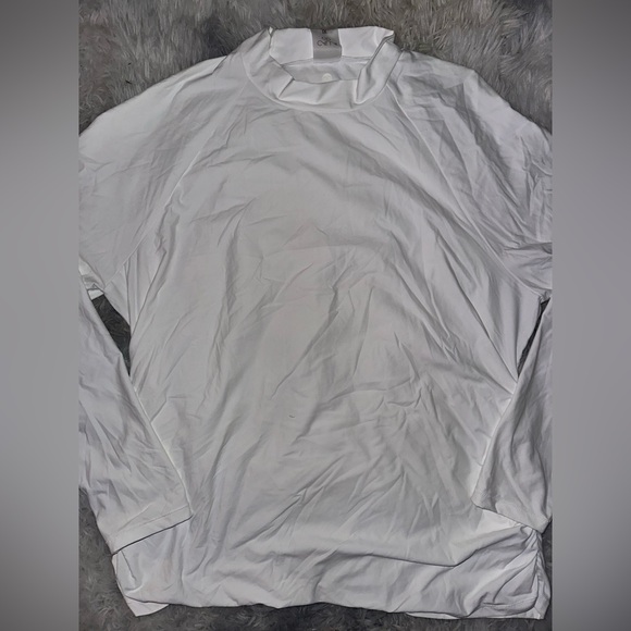 CALIA by Carrie Underwood Tops - CALIA by Carrie Underwood White Long Sleeve Mock Neck Tee - NWOT 1X